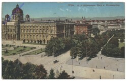 Wien 1, K.k. Hofmuseum, Burg u. Franzensring