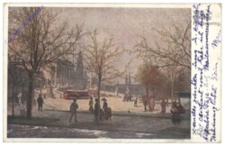 Wien 1, Franzensring, Wien im Frühling