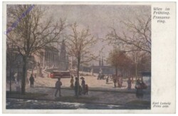 Wien 1, Franzensring, Wien im Frühling