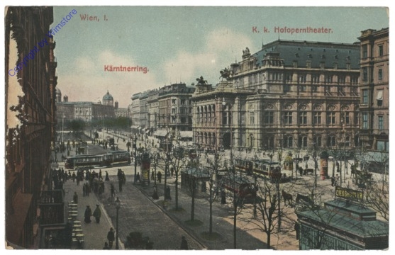 Wien 1, Kärntnerring, k.k. Hofoperntheater