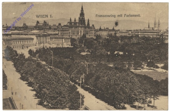Wien 1, Franzensring mit Parlament