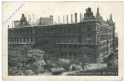 Wien 1, Justizpalast nach dem Brand
