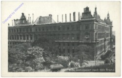 Wien 1, Justizpalast nach dem Brand