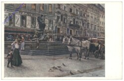 Wien 1, Neuer Markt, Donnerbrunnen