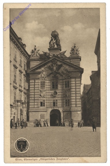 Wien 1, Am Hof, ehemaliges "Bürgerliches Zeughaus"