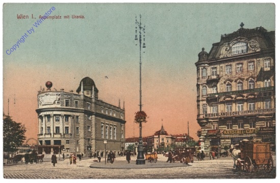 Wien 1, Aspernplatz mit Urania