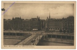 Wien 1, Marienbrücke mit Rotenturmstrasse