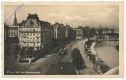 Wien 1, Kai mit Donaukanal