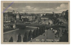 Wien 1, Kai, Schweden Brücke