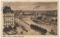 Wien 1, Kai mit Schwedenbrücke