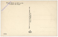 Wien 1, Kirche am Hof zu den 9 Chören der Engel