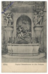Wien 1, Raphael Donnerbrunnen im alten Rathaus