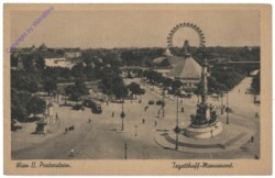 Wien 2, Praterstern, Tegetthoff-Monument