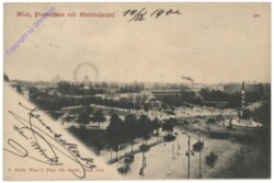 Wien 2, Praterstern mit Stadtbahnhof