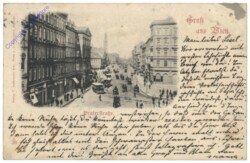 Wien 2, Praterstraße, Gruß aus Wien