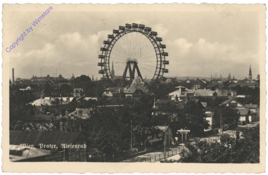 ak116566 Wien 2, Prater, Riesenrad