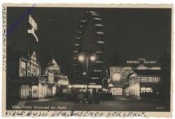 Wien 2, Riesenrad bei Nacht