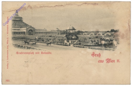 Wien 2, Trabrennplatz mit Rotunde