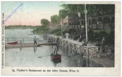 Wien 2, Ig. Fischer's Restaurant an der alten Donau