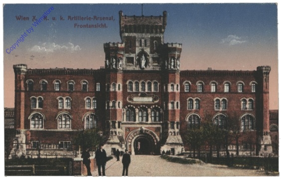 ak116627 Wien 3, K.u.k. Artillerie-Arsenal, Frontansicht