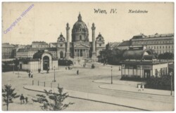 ak116650 Wien 4, Karlskirche