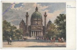 ak116654 Wien 4, Karlskirche