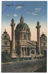 ak116659 Wien 4, Karlskirche