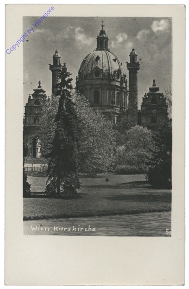 ak116660 Wien 4, Karlskirche