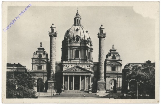 ak116663 Wien 4, Karlskirche