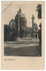 ak116665 Wien 4, Karlskirche