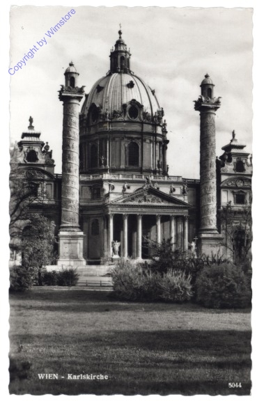ak116666 Wien 4, Karlskirche