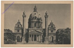 ak116667 Wien 4, Karlskirche