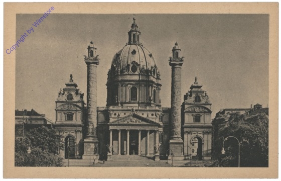 ak116667 Wien 4, Karlskirche