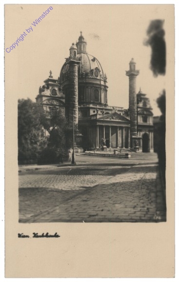 ak116668 Wien 4, Karlskirche