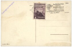 Wien 9, Freiheitsplatz m. Votivkirche und Hotel Regina