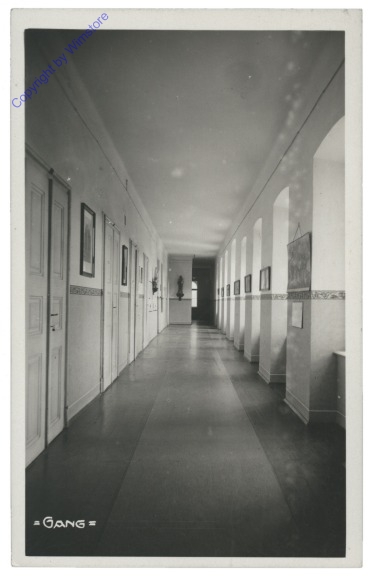 ak116753 Wien 13, Exerzitienhaus Lainz, Gang