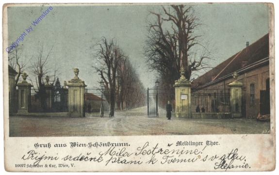 Wien 13, Gruss aus Wien-Schönbrunn, Meidlinger Tor