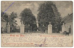 Wien 13, Schönbrunn, Eingang v. Meidling