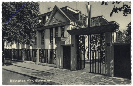 ak116803 Wien 13, Bildungsheim Wien, Gloriettegasse