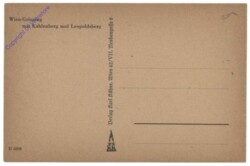 Wien 19, Grinzing mit Kahlenberg und Leopoldsberg