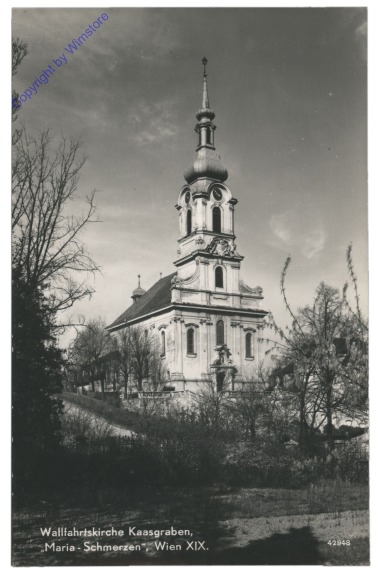 Wien 19, Wallfahrtskirche Kaasgraben, Maria-Schmerzen