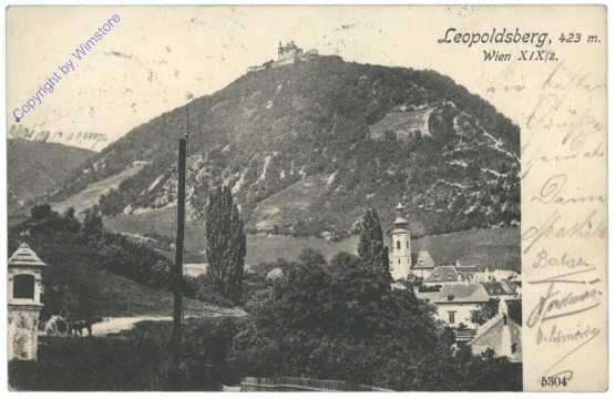 ak116849 Wien 19, Leopoldsberg