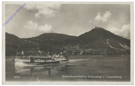 ak116867 Wien 19, Kahlenbergerdorf g. Kahlenberg und Leopoldsberg