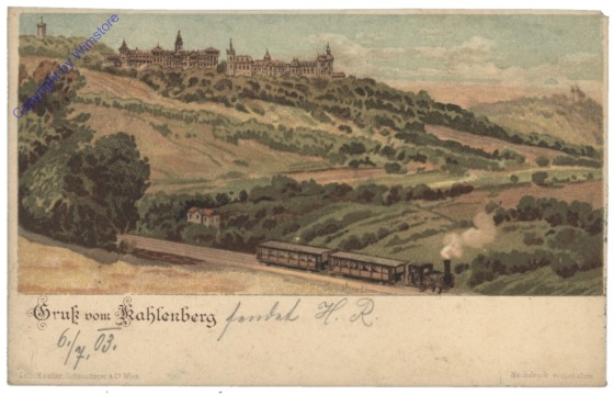 Wien 19, Gruss vom Kahlenberg