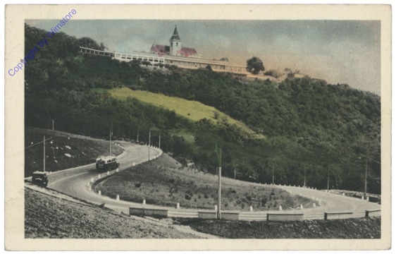 Wien 19, Neue Höhenstraße mit Kahlenberg