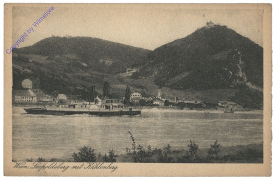 Wien 19, Leopoldsberg mit Kahlenberg