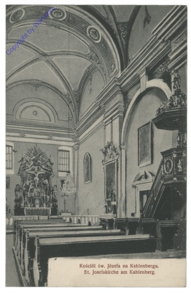 Wien 19, St. Josefs-Kirche am Kahlenberg