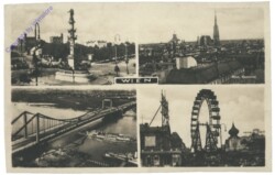ak116940 Wien, Multiansicht