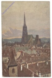 Wien, Blick auf Wien vom Franziskanerturm