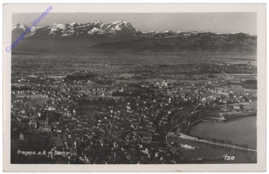 Bregenz, m. Säntis